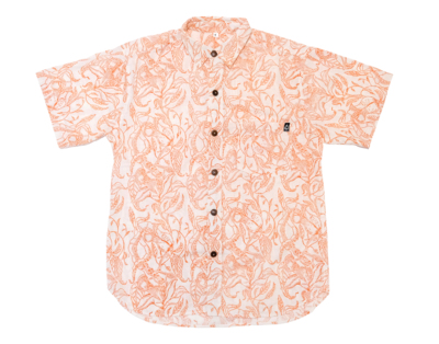 Brick Orange Short Sleeve Shirt 