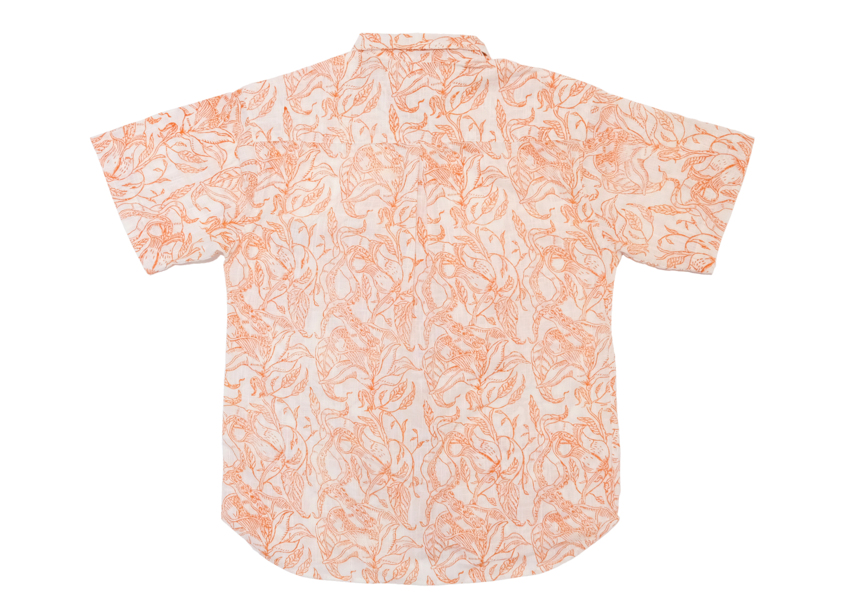 Brick Orange Short Sleeve Shirt  